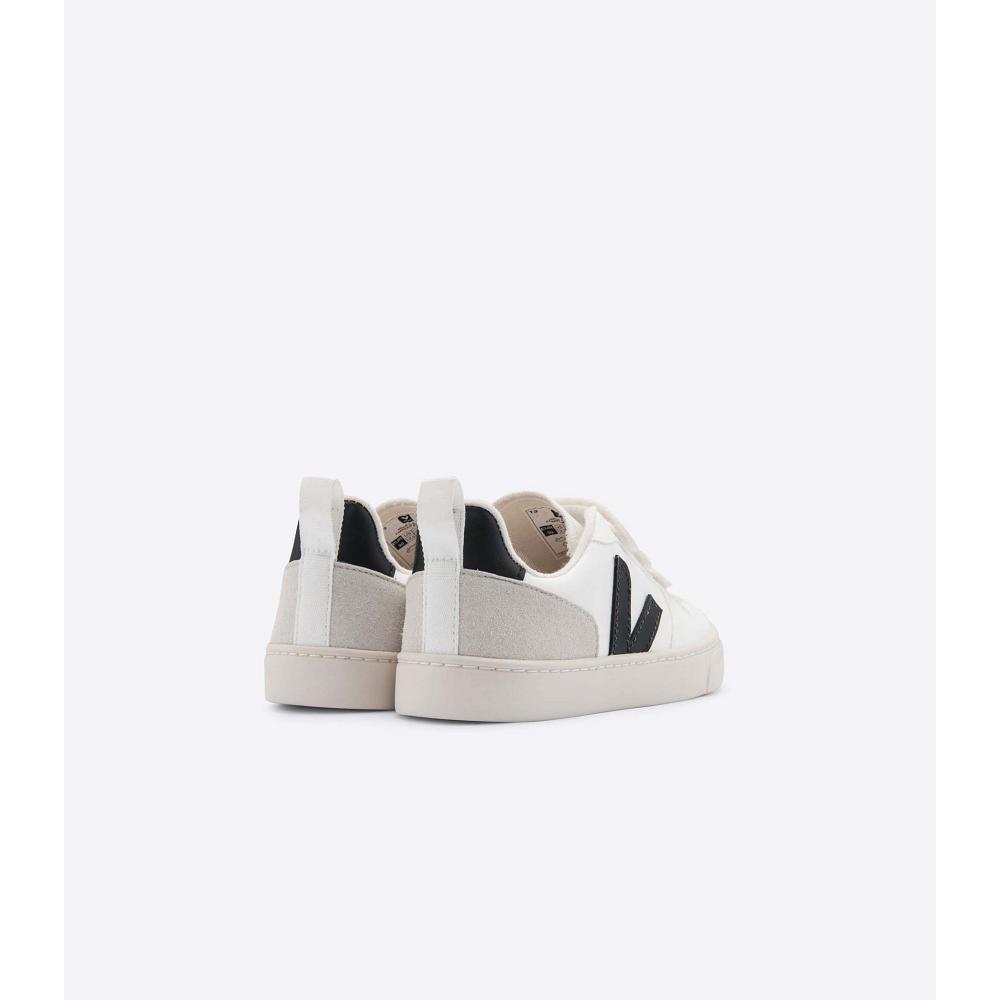 Veja V-10 CWL Schoenen Kinderen White/Black | BE 773ZUT